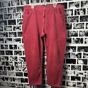 Urban outfitters BDG red suede dress pants men’s W36 L32